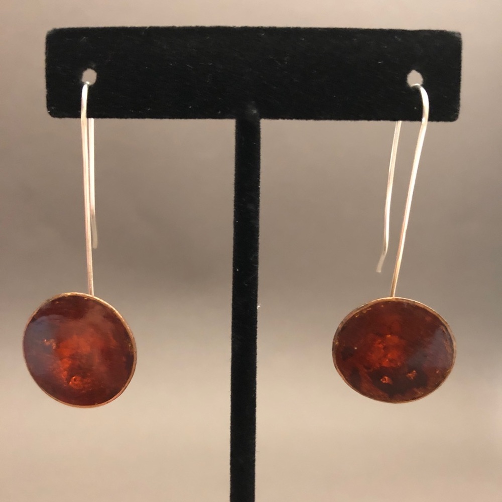 Artisan handmade earrings.